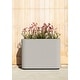 preview thumbnail 7 of 44, Veradek Demi Series Span Plastic-Stone Planter
