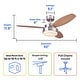 preview thumbnail 42 of 42, Westinghouse Alloy 52-Inch Indoor Ceiling Fan with LED Light Kit