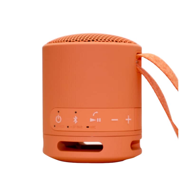 2x Sony XB100 Portable Waterproof Bluetooth Speaker (Orange)
