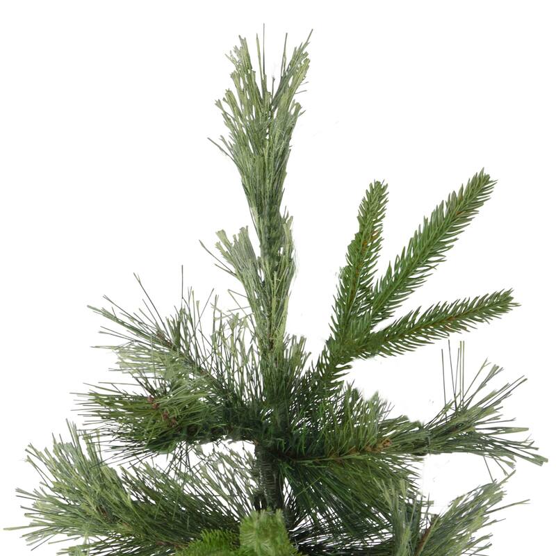 7.5' Green Medium Ashcroft Cashmere Pine Artificial Christmas Tree - 7.5 Foot