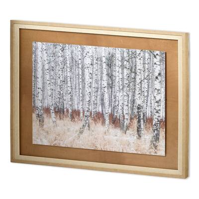 The Silver Forest Framed Art Print