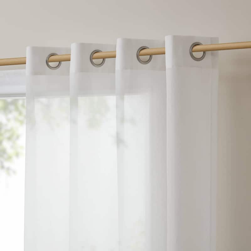 Madison Park Vera Burnout Printed Curtain Panel Single