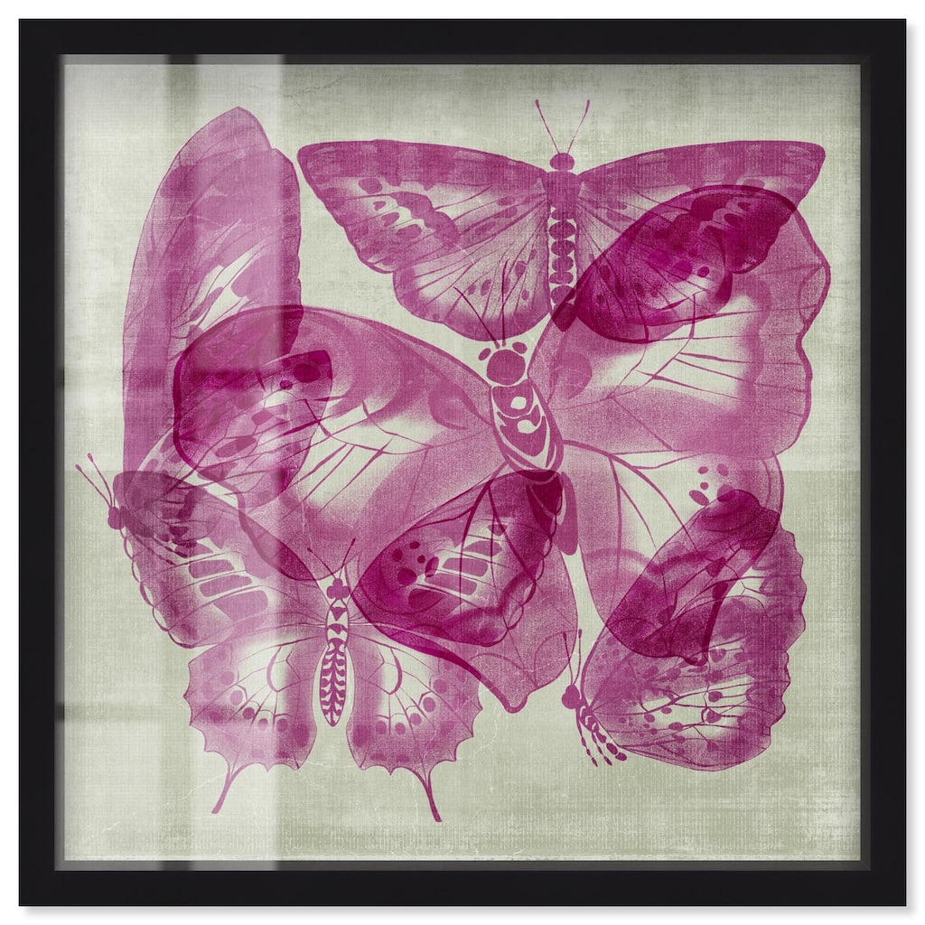 Fluttering Wings Shadowbox by Art Remedy