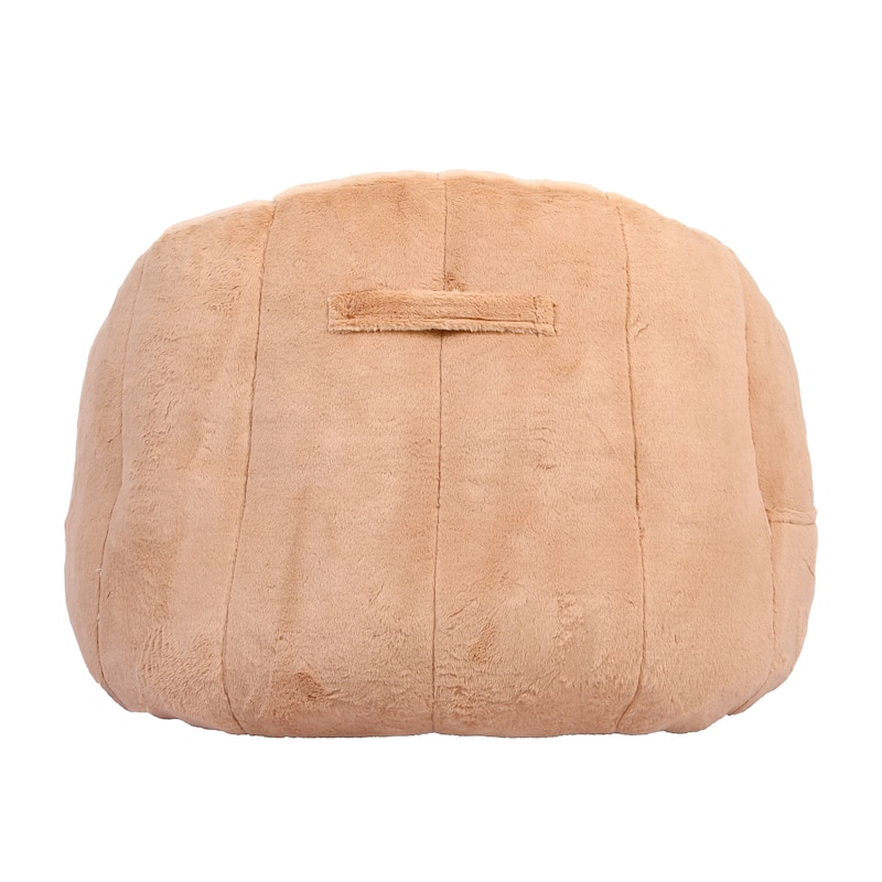 Bean Bag Chair, Bean Bag Sofa Chair with Armrests Stuffed High-Density Foam, Lazy Sofa Comfy Chairs BeanBag Chair