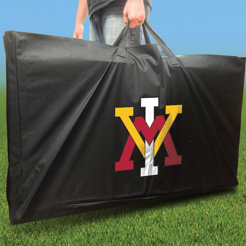 VMI Keydets Distressed Outdoor Cornhole Board Set