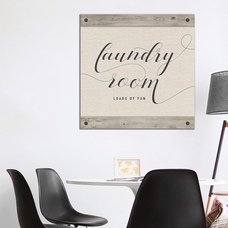 iCanvas "Laundry Room" by Amanda Murray Canvas Print - 37x37x1.5