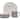 Noritake ColorTrio 4-Piece Stax Place Setting, Service for 1