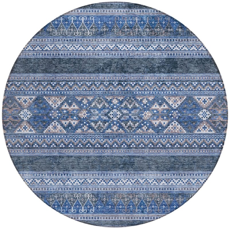 HomeRoots Southwestern Transitional Rectangle Outdoor Rug