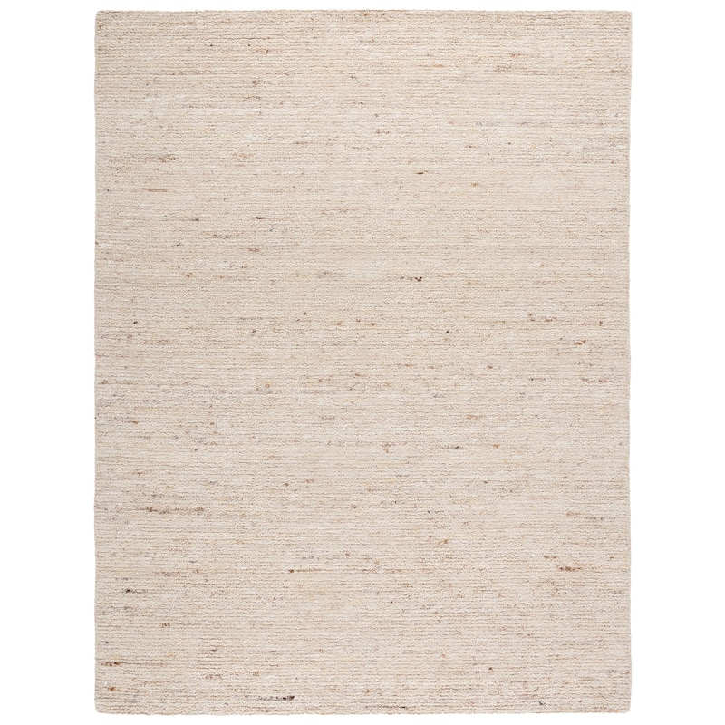 SAFAVIEH Handmade Earthly Treasure Ploumi Traditional Wool Rug - 9' x 12' - Ivory/Beige