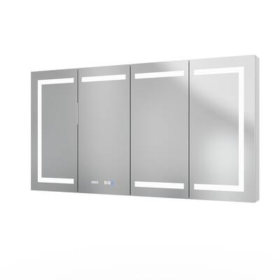 Alvana LED Bathroom Medicine Cabinet with Mirror Recessed or Surface led Medicine Cabinet