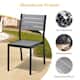 Option Black Table & Grey Chair - Set of 5