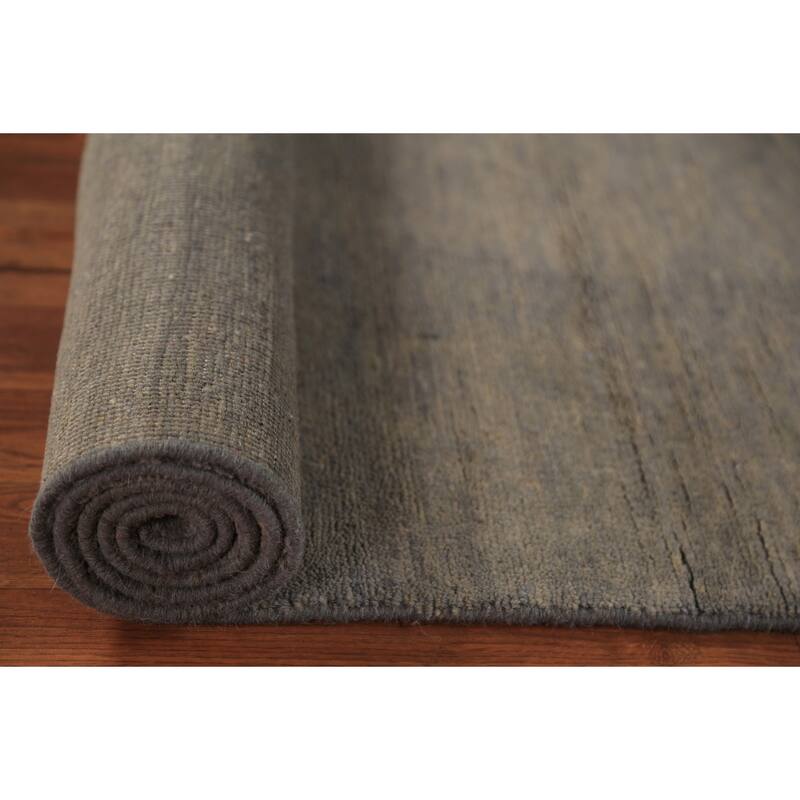 Gabbeh Oriental Runner Rug Handmade Stripe Wool Carpet - 2'9" x 9'4"