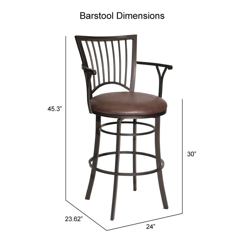 Copper Grove Belmont Commercial Grade Swivel Stool