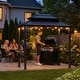 preview thumbnail 14 of 30, Kozyard Outdoor BBQ Grill Gazebo Canopy Hardtop Grill Gazebo and Vented Soft Top Gazebo Canopy. 2Size: 6ft x 8ft and 5ft x 8ft