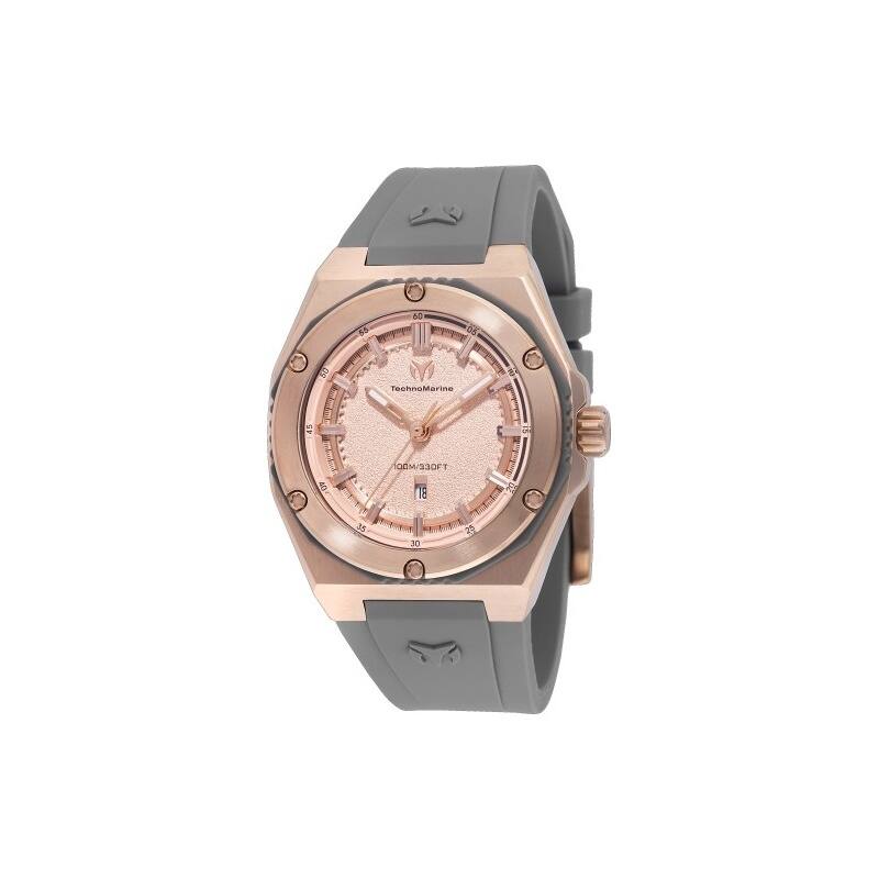 Technomarine Women's TM-416081 CORAL Quartz Rose Gold Dial Watch - Rose Gold