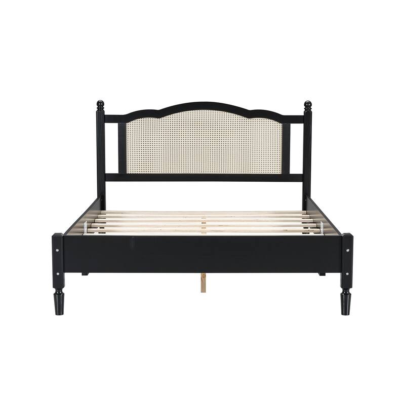 Wooden Platform Bed