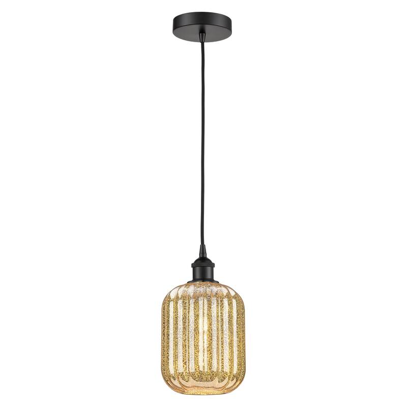 Innovations Lighting Endless Possibilities Edison - Preston - 1 Light 7" Jar Shade Cord Hung Mini Pendant