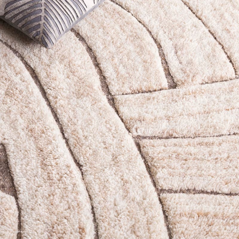 SAFAVIEH Hand-Woven Casablanca Mia Shag Wool Rug