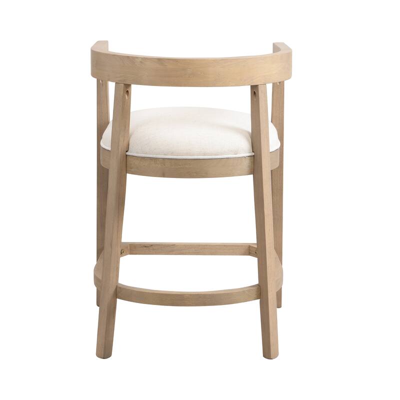 Timel Rubberwood Counter Stool (Set of 2) by Christopher Knight Home