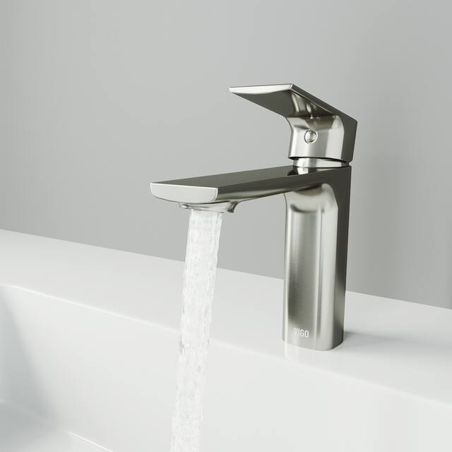 VIGO Davidson Single Hole Bathroom Faucet
