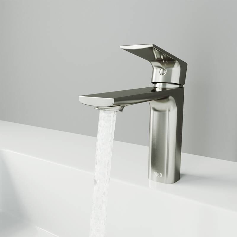 VIGO Davidson Single Hole Bathroom Faucet
