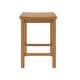 preview thumbnail 43 of 65, Now Furniture Solid Wood Backless Saddle Seat Counter Height Stool