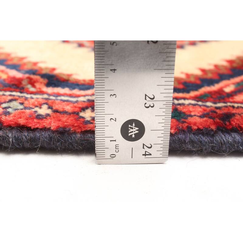 ECARPETGALLERY Hand-knotted Konya Anatolian Beige Wool Rug - 1'9 x 9'6