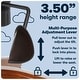 preview thumbnail 72 of 75, Serta Conway Big and Tall Executive Office Chair with Wood Accents