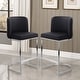 preview thumbnail 11 of 15, 26-Inch Modern Upholstered Bar Stools, Counter Height Bar Stool - 18.11"W x 19.69"D x 37.4"H