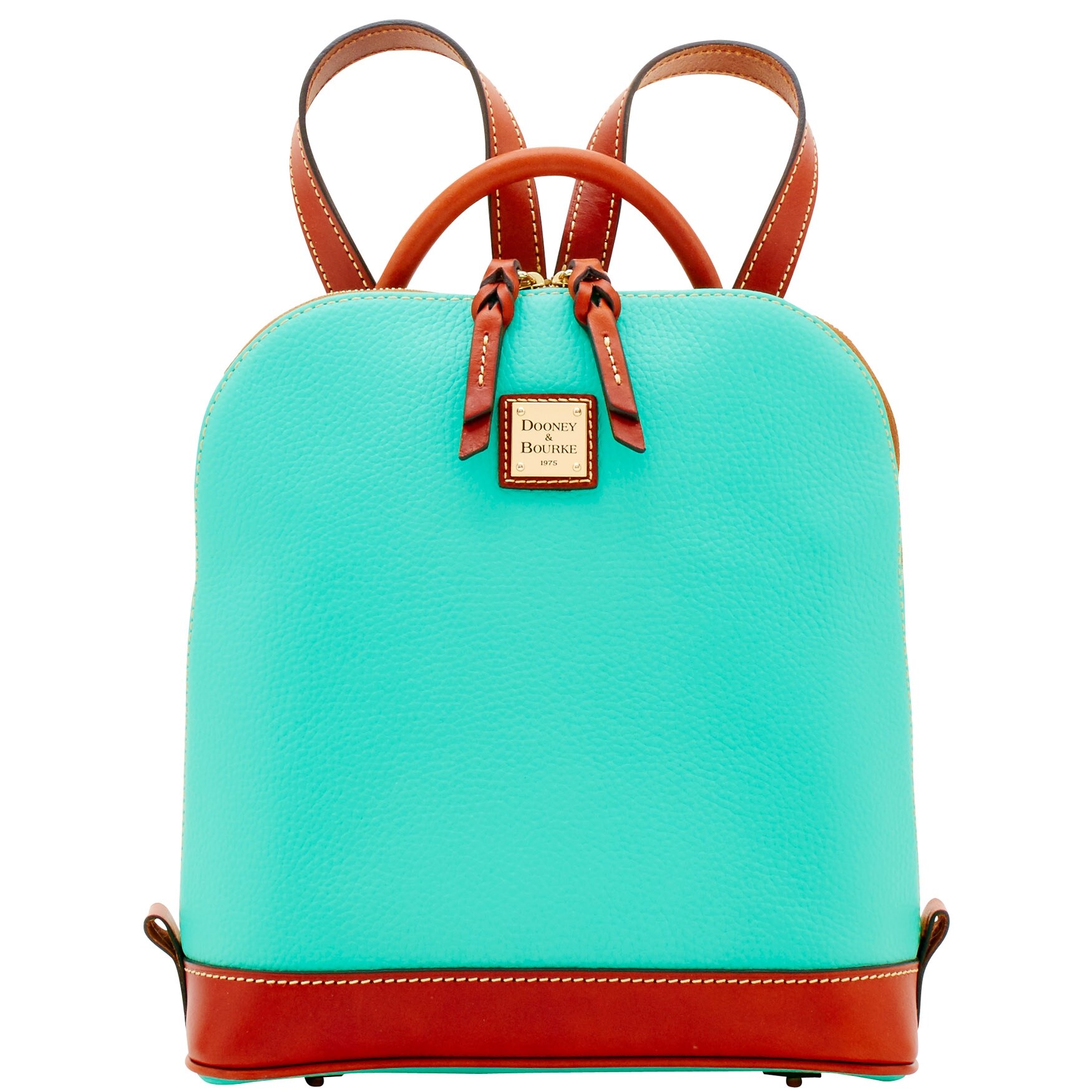 pebble grain zip pod backpack