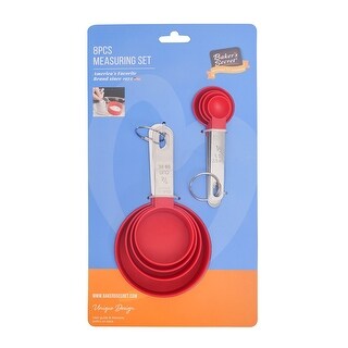 Baker's Secret 8pcs measuring spoons & cups - Bed Bath & Beyond - 40378174