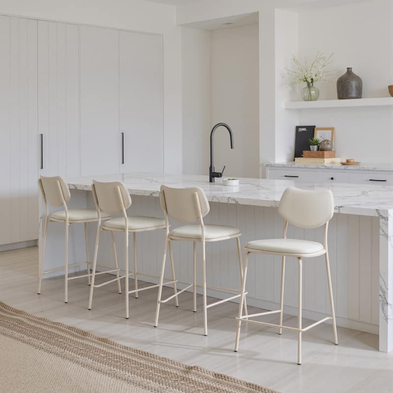 Zeal Counter Stool Light Gray - Light Gray