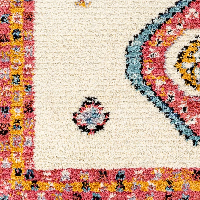 Livabliss Casual Casablanca Shag Tribal Area Rug