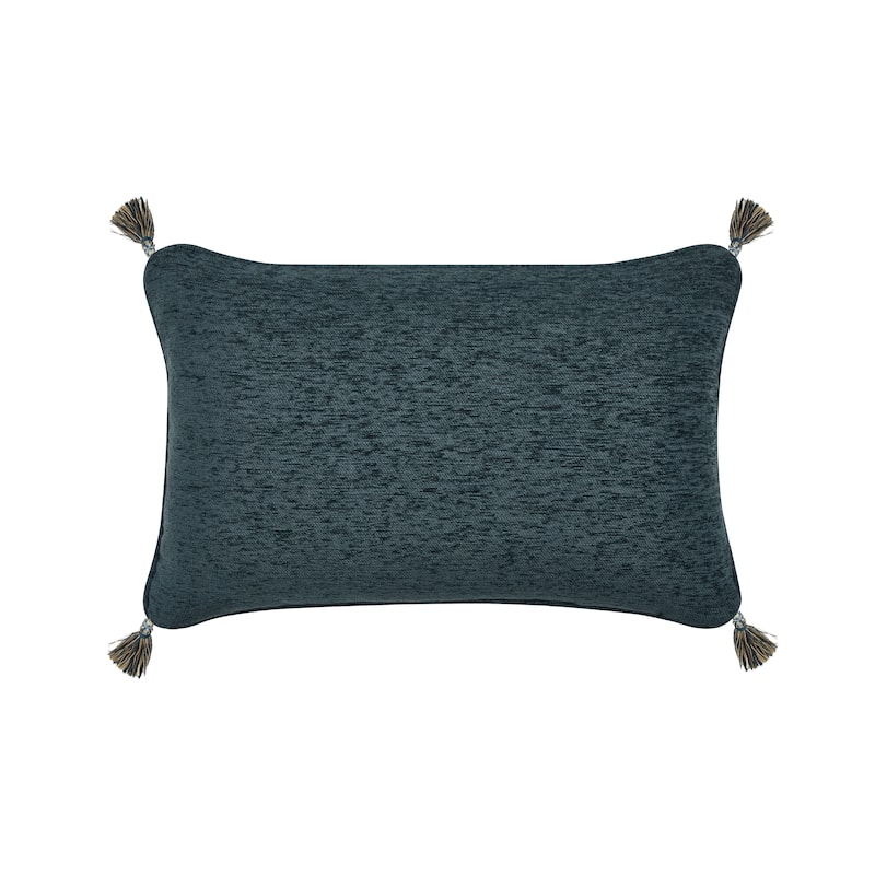 Nancy Boudoir Decorative Throw Pillow - Polyester - Teal - Accent