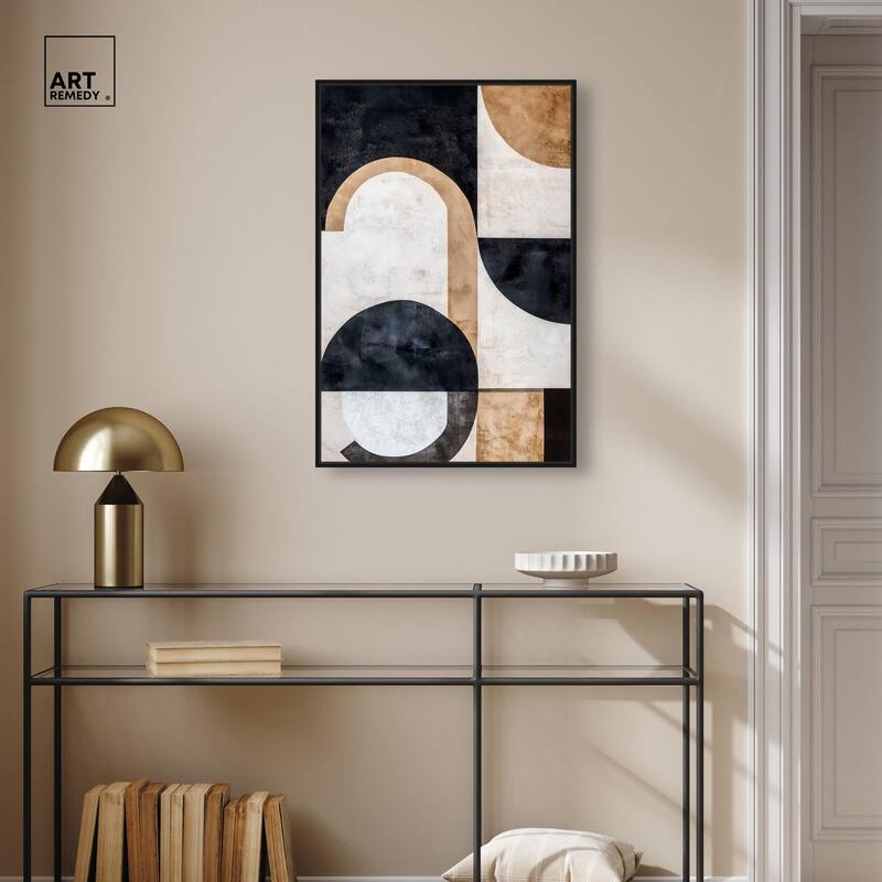 Arching Forms I Canvas by Art Remedy