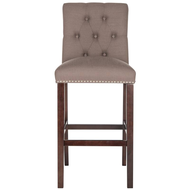 SAFAVIEH Jelka 31.5 Inch Bar Stool (Set of 2) - 19" x 20" x 44" - 19Wx23Dx44H