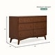 preview thumbnail 15 of 20, Evolur Loft Antilia Mid-Century Double Dresser