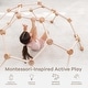 preview thumbnail 19 of 23, Comfy Cubs Wooden Climbing Toys for Toddlers 3-6 - Montessori Climber for Kids - Easy to Assemble
