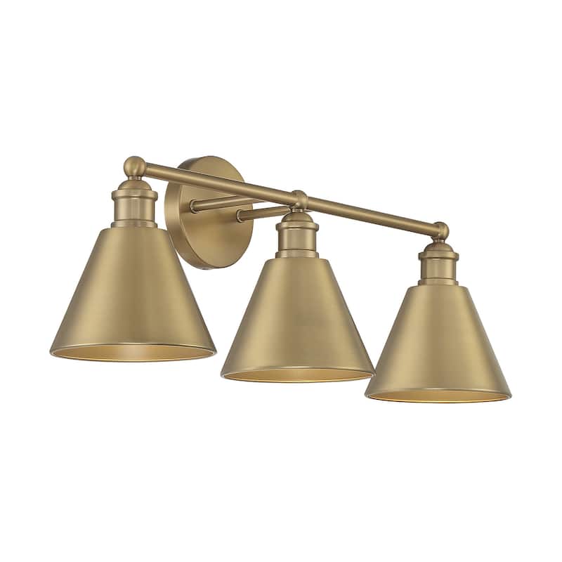 Meridian M80064 3 Light 27" Wide Bathroom Vanity Light