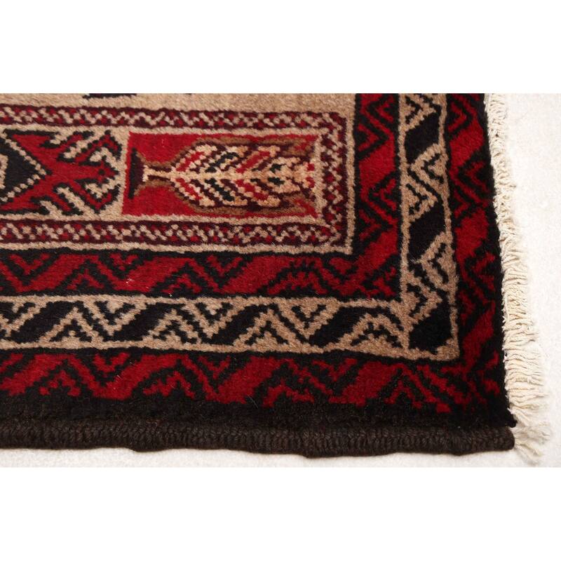 ECARPETGALLERY Hand-knotted Teimani Tan Wool Rug - 3'2 x 5'9