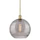 Option Satin Gold / Light Smoke Deco Swirl