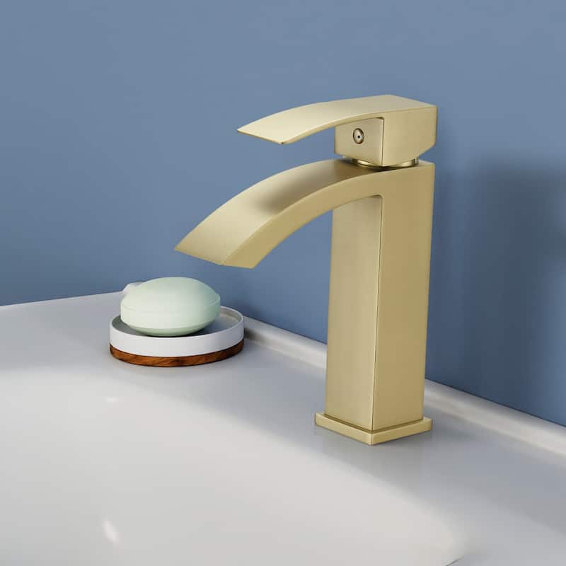 Topcraft Single Handle Modern Bathroom Faucet