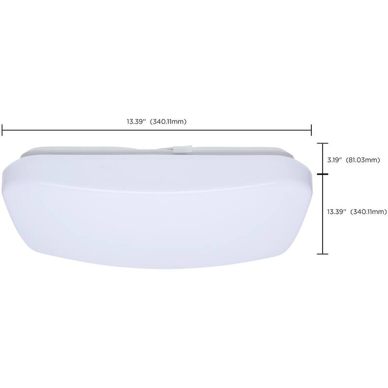 Nuvo Lighting 62/1857 Cloud 14" Wide Integrated LED Flush Mount Square