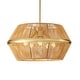 preview thumbnail 9 of 14, Handmade Hemp Rope Chandelier 5-Light Ceiling Hanging Light