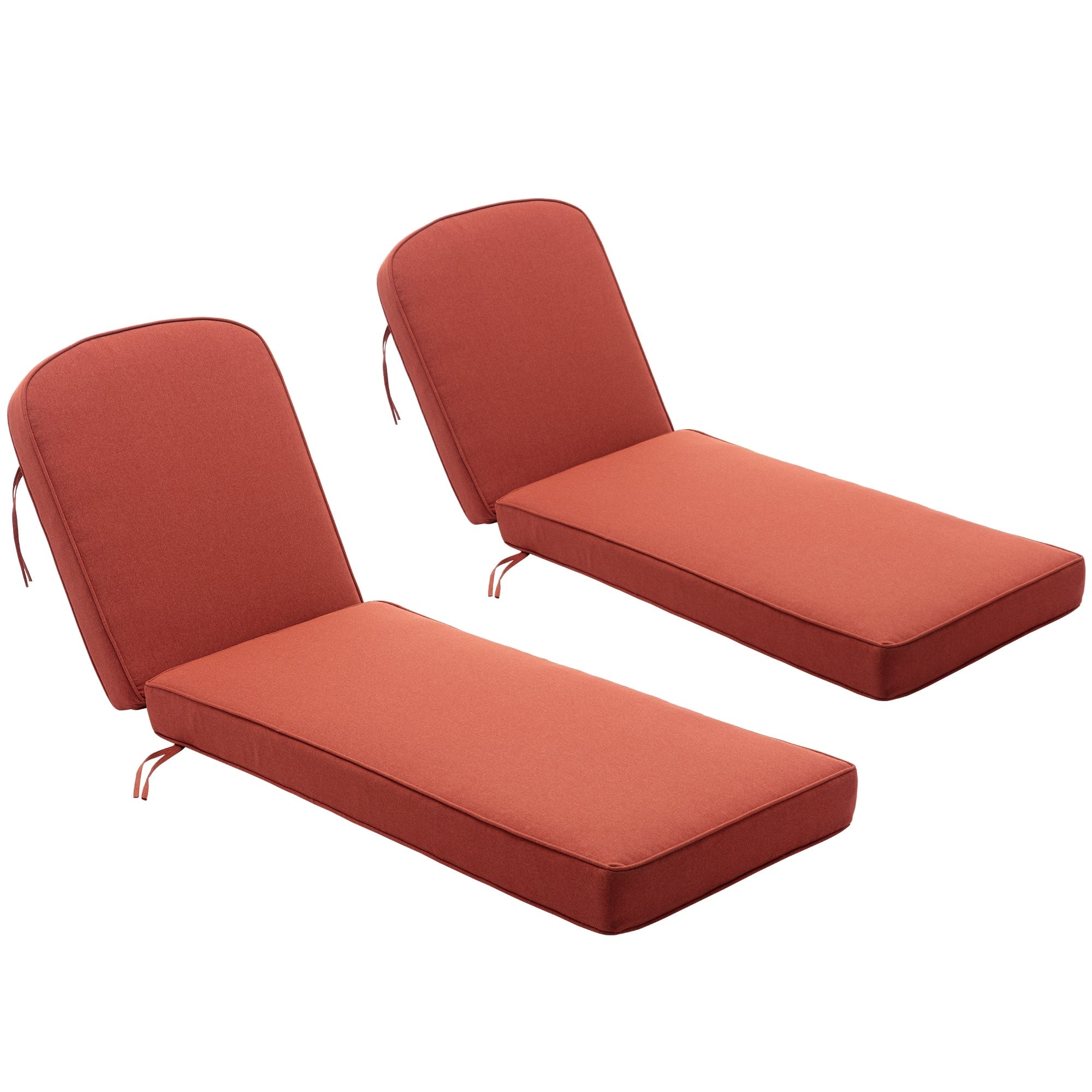 23 x 75 in 2 Piece Extra Thick Outdoor Chaise Lounge Cushions 5 inch Thick Bed Bath Beyond 35531213