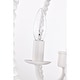 preview thumbnail 7 of 9, Arni 16 Inch Pure White Beads Bohemian Pendant 3-Light