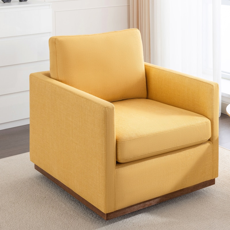 Mid Century Modern Swivel Accent Chair Armchair for Living Room - Bed
