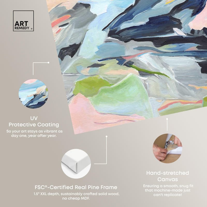 Between Seasons II Canvas by Art Remedy, Gallery Wrapped