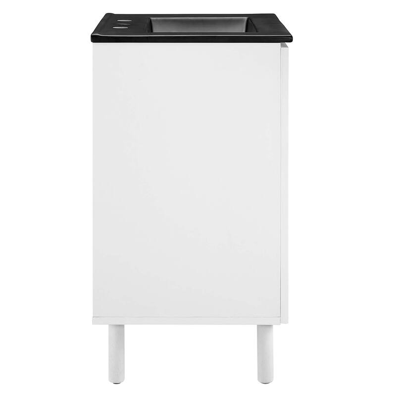 Calla 36" Perforated Metal Bathroom Vanity