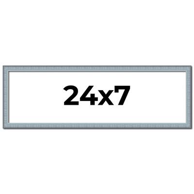 24x7 Frame Rustic Sky Blue Solid Wood Picture Frame | 0.75 Inch